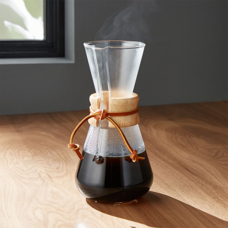 Chemex 3-Cup Coffee Maker Crate and Barrel